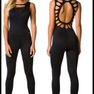One piece sexy workout suit